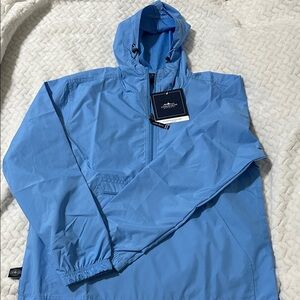 Women’s Light Blue Charles River Raincoat